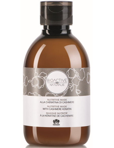 BIOACTIVE NATURALIS Ravitseva hiusnaamio kashmirkeratiinilla 230ml