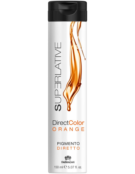 SUPERLATIVE DIRECT Pigmenttigeeli hiusten värjäykseen Appelsiini 150ml