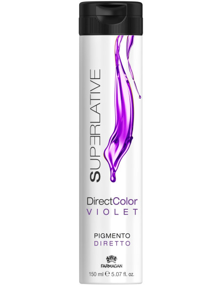 SUPERLATIVE DIRECT Violetti pigmenttigeeli hiusten värjäykseen 150ml