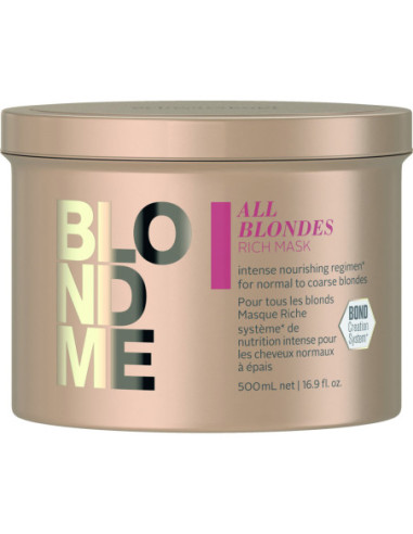 BlondMe All Blondes Rich Mask 500ml