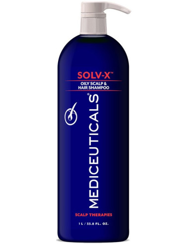 SOLV-X  Šampūns  taukainai  galvas ādai  1000 ml
