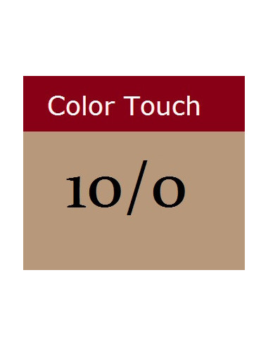 Color Touch demi-permanent hair color 10/0 PURE NATURALS 60 ml