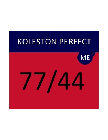 Koleston Perfect ME+ krēmveida ķīmiskā matu krāsa  77/44 KP ME+ VIBRANT REDS 60 ml