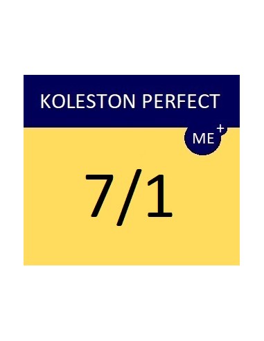 Koleston Perfect ME+ krēmveida ķīmiskā matu krāsa 7/1 KP ME+ RICH NATURALS 60 ml