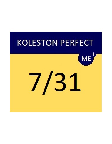 Koleston Perfect ME+ krēmveida ķīmiskā matu krāsa 7/31 KP ME+ RICH NATURALS 60 ml