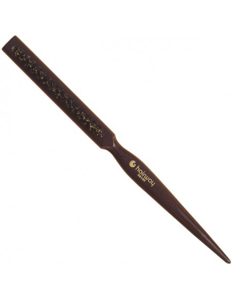 Hiusharja, villisian harjakset, puinen runko, 3 riviä, 15x230mm