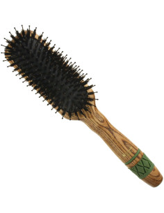 Hair brush with cushion...