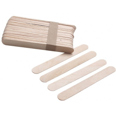 HOLIDAY Puiset karvanpoistolastat, suuret, 200x25mm, 100 kpl