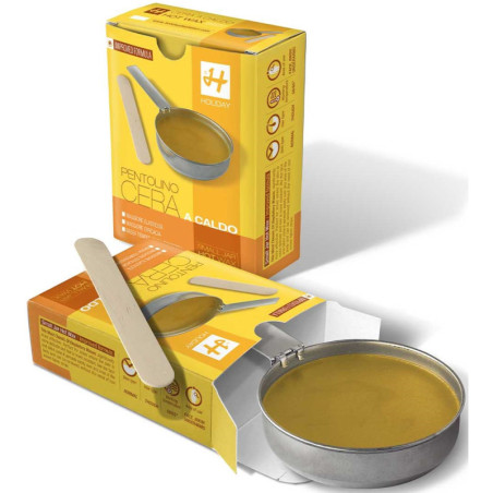 HOLIDAY HOT WAX Kuuma vaha karvanpoistoon (luonnollinen) 120ml