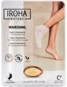 IROHA Nature - Maska-zeķe...