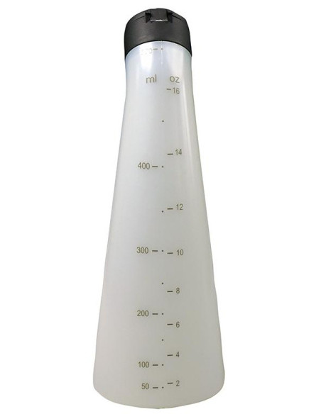 Mērpudele, muovi, kehysa 500ml