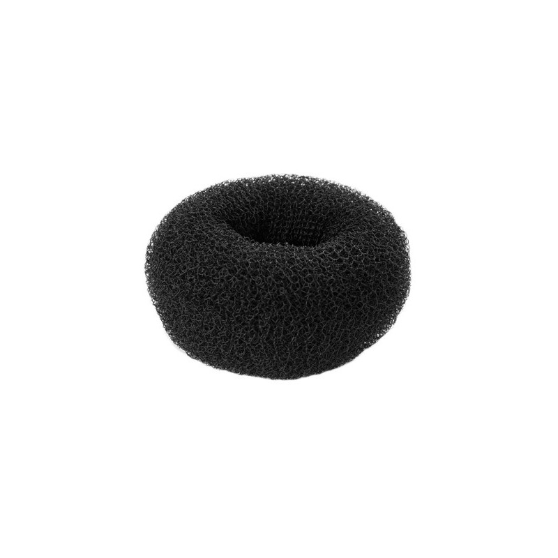 Hiussolmu, musta, pyöreä 3,5 cm