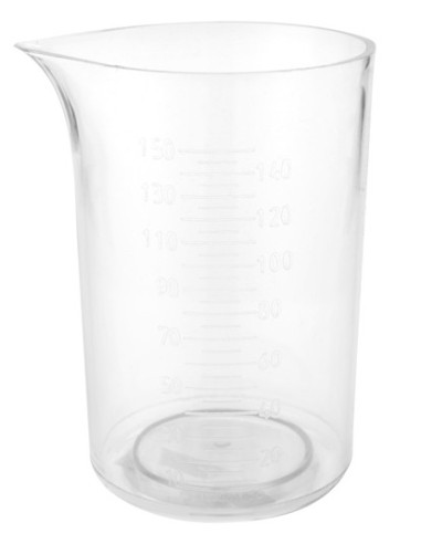 Mittakuppi, läpinäkyvä, 150 ml