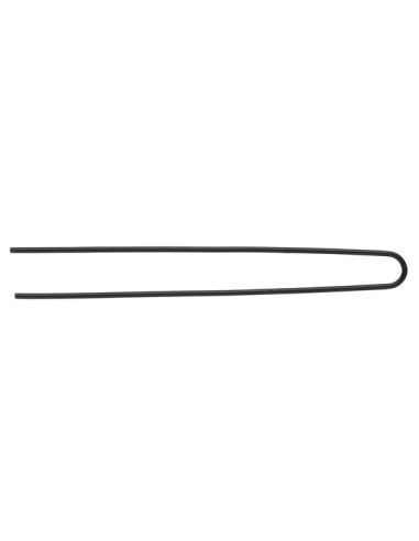 Hiuspinniä, 75 mm, suorat, mustat, 20...