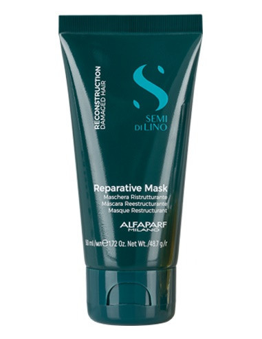 Semi di Lino Reconstruction reparative mask for damaged or bleached hair, 50ml