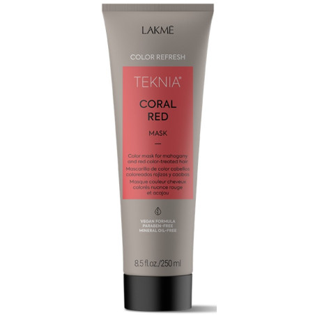 TEKNIA COLOR REFRESH - KORALLINPUNAINEN Sävyttävä naamio 250ml