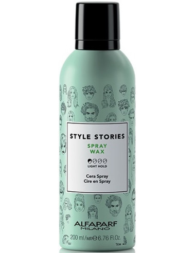 STYLE STORIES SPRAY WAX vieglas fiksācijas izsmidzināms vasks - sprejs matiem 200ml