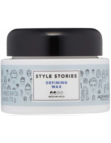 STYLE STORIES DEFINING WAX medium hold wax 75ml