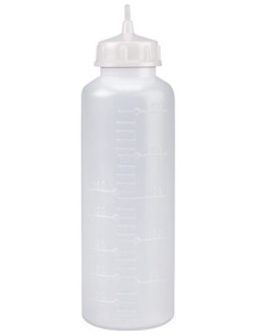 Mittapullo, muovia,...