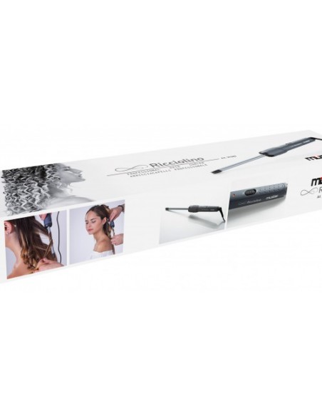 Ricciolino-kiharrin, hienoille kiharoille, keraaminen pinnoite, 32 cm, 120 g, Ø10 mm