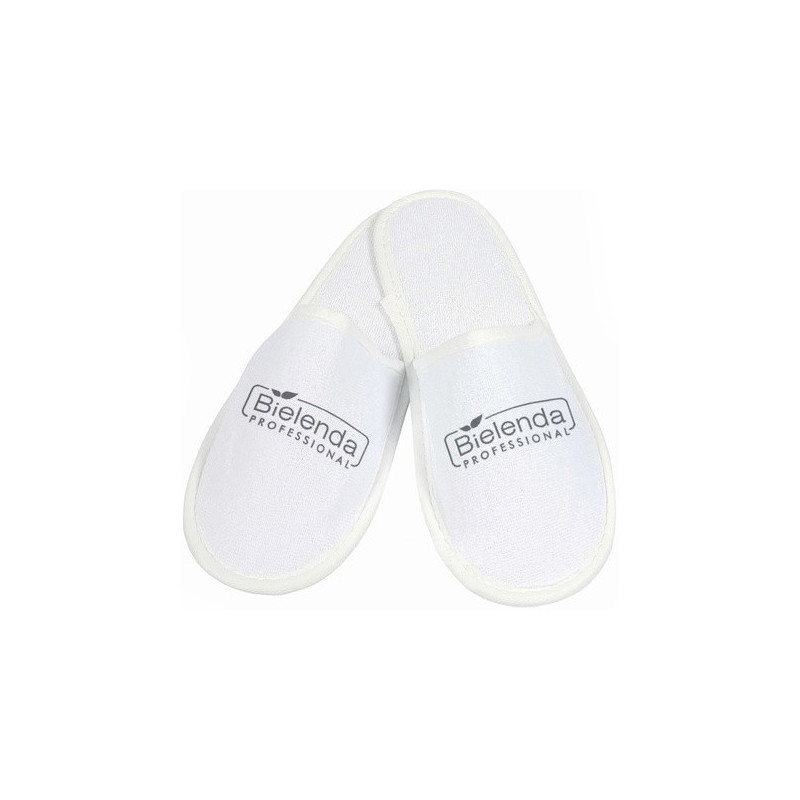 Bielenda Professional White Cotton SPA Slippers 1pair