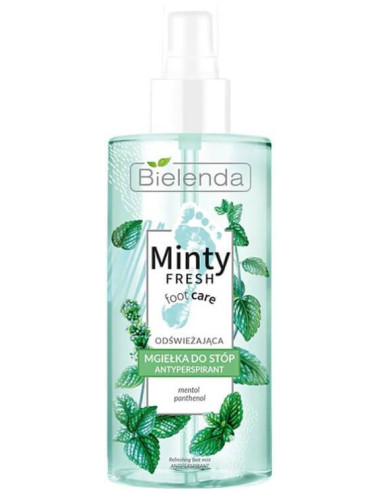 BIELENDA, MINTY FRESH FOOT CARE Anti-spray spray for feet, refreshing, antiperspirant 150ml