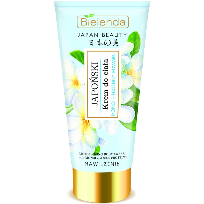 JAPAN BEAUTY Krēms ķermenim, mitrinošs, ar zīda proteīniem 200ml