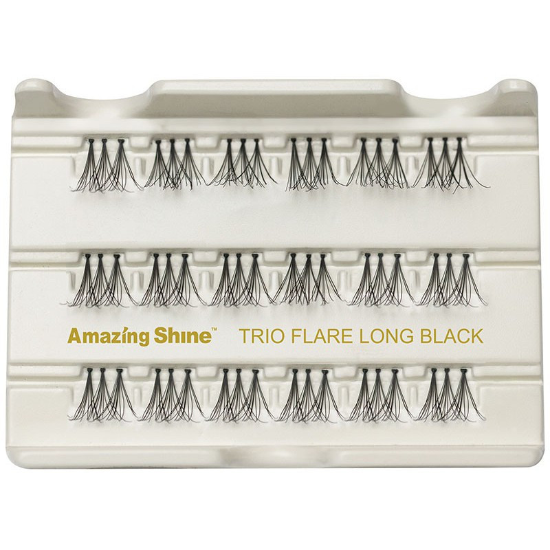 False Eyelashes – Trio Flare LARGE by Amazing Shine