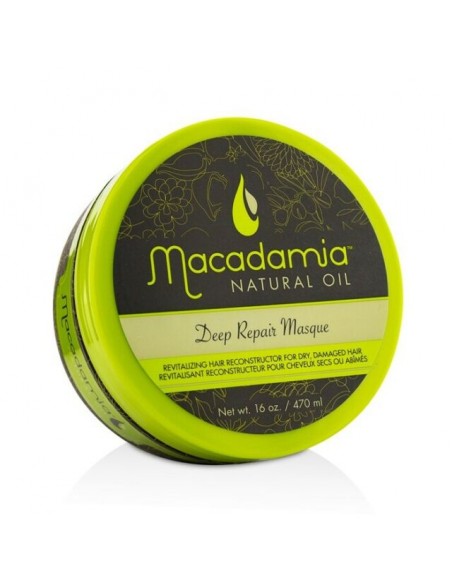 Macadamia Natural Oil Deep Repair Masque hiusnaamio kuiville ja vaurioituneille hiuksille, 470 ml