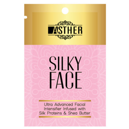 Silky Face -kasvojen rusketusvoide, sisältää silkkiproteiineja ja sheavoita, 5 ml