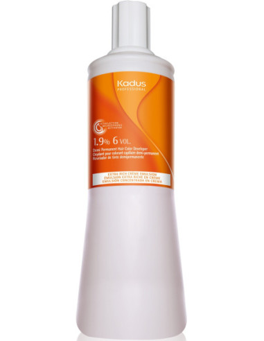 Cream developer for toning colors 1.9% 1000ml