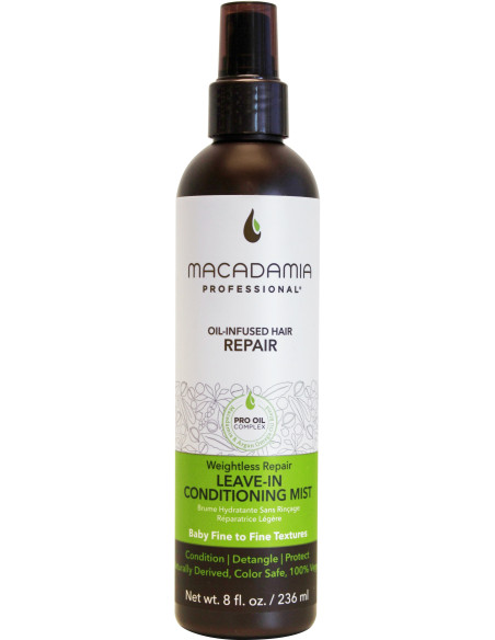 MACADAMIA Painoton korjaushoitoaine, jätettävä 236ml