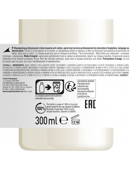 Metallien detox-shampoo 300ml