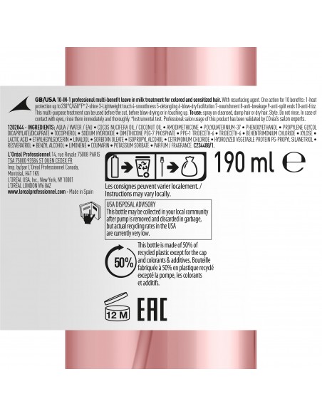 Vitamino Color 10in1 -suihke 190ml