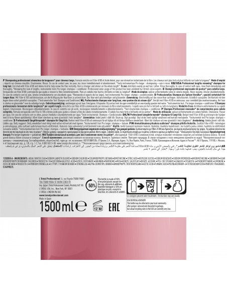 Pro Pidempiä hiuksia palauttava shampoo 1500ml