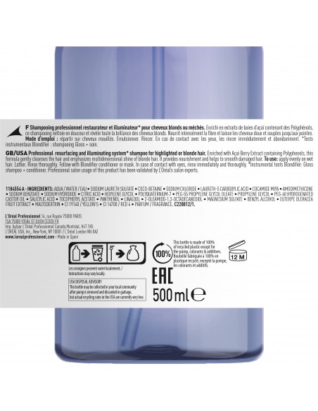 Blondifier kiiltoshampoo 500ml