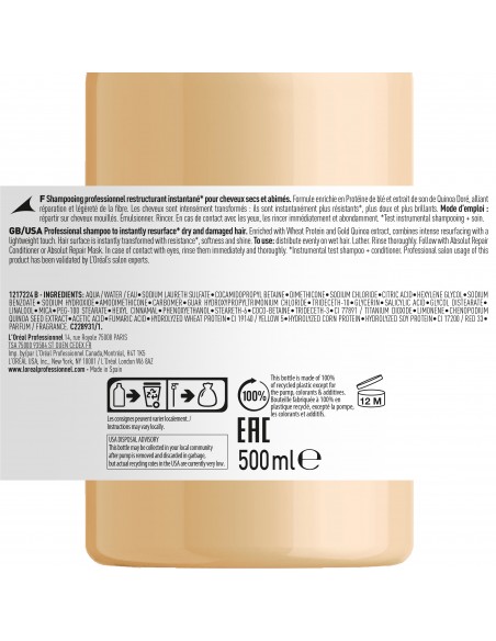 Absolut Repair -shampoo 500 ml