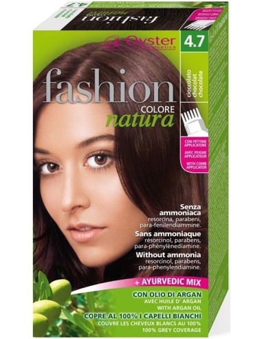 FASHION NATURA hiusväri 4.7, suklaa...