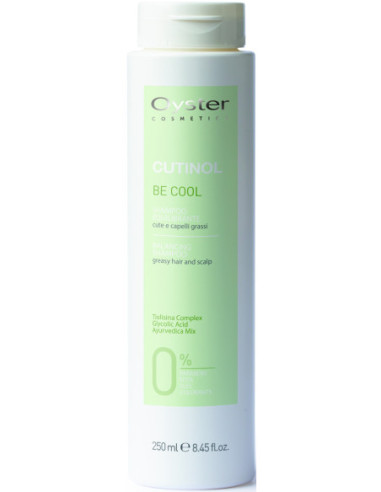 BE COOL Šampūns taukainiem matiem ar TIOLISINA COMPLEX, 250ml