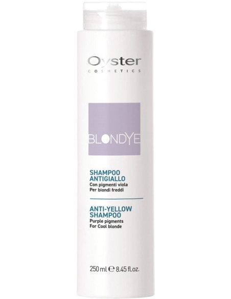 BLONDYE ANT-YELLOW -shampoo, neutraloi keltaisia ​​sävyjä. 250ml