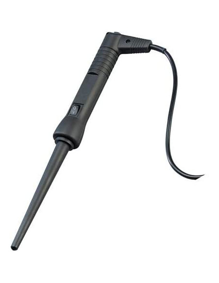 Ovolo-hiustenmuotoilurauta laineikkaille hiuksille, 9–18 mm, keraaminen, sormisuojalla