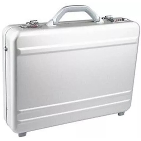 Kampaajan attache-salkku, alumiinia, hopea