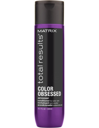 MATRIX TOTAL RESULTS COLOR OBSESSED KONDICIONIERIS KRĀSOTIEM MATIEM AR ANTIOKSIDANTIEM 300ML