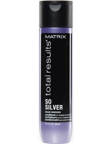 MATRIX TOTAL RESULTS COLOR OBSESSED SO SILVER KONDICIONIERIS MATU BAROŠANAI PROBLEMĀTISKAJĀS ZONĀS 300ML