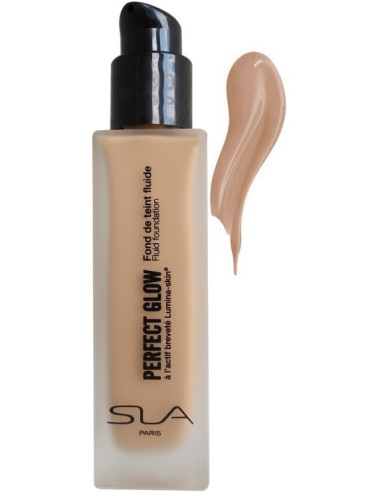 FLUID FOUNDATION PERFECT GLOW – Mitrinošs Tonālais krēms PINKY TAN – Fluīds 30ml