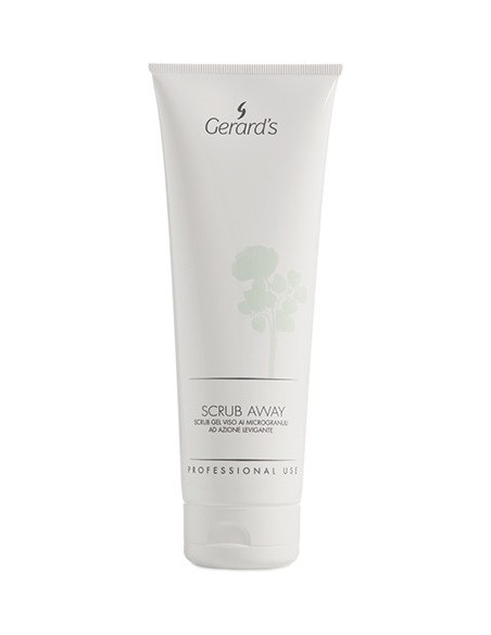 SCRUB AWAY Silottava kasvojenkuorintageeli riisillä ja bambun mikrorakeilla 250ml
