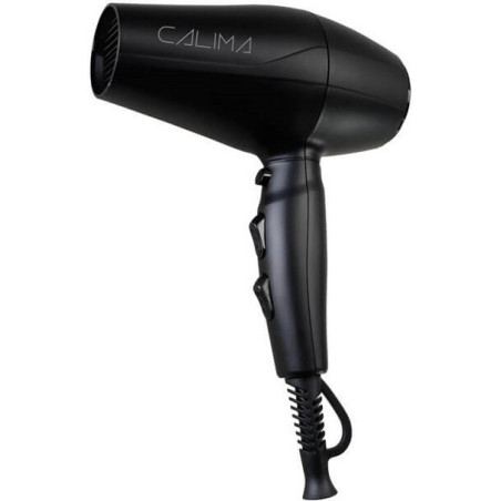 Hiustenkuivaaja, Calima, 2300W, 3 lämpötilaa, musta