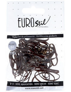 Hiuslenkit, ruskeat, 50 kpl