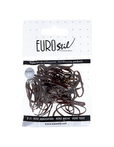 Hiuslenkit, ruskeat, 50 kpl