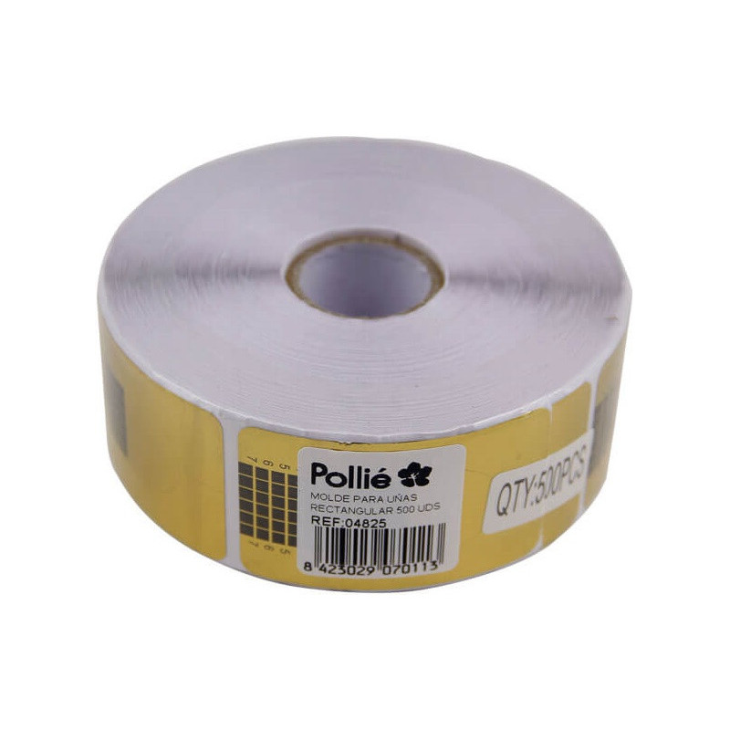 Kynsien muotoilumuotit, kulta, 500 kpl